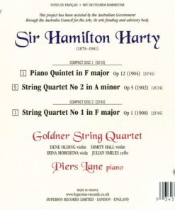 Hamilton Harty*, Goldner String Quartet-1