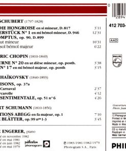 Schubert*, Chopin* - Tchaikovsky*, Schumann*, Brigitte Engerer-1