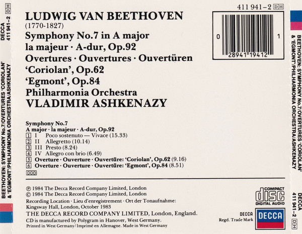 Beethoven*, Vladimir Ashkenazy, Philharmonia Orchestra-1