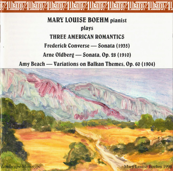 Mary Louise Boehm, Frederick Converse, Arne Oldberg, Amy Beach*-0