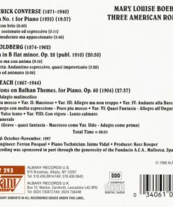 Mary Louise Boehm, Frederick Converse, Arne Oldberg, Amy Beach*-1