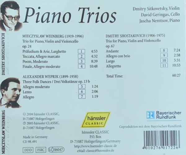 Mieczysław Weinberg, Dmitri Shostakovich-1