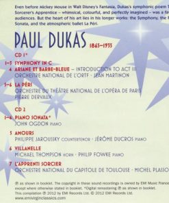 Dukas* - John Ogdon, Philippe Jaroussky, Pierre Dervaux (2), Jean Martinon, Michel Plasson-1