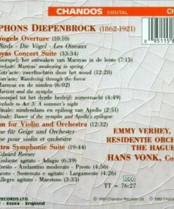 Alphons Diepenbrock, Emmy Verhey, Residentie Orkest, Hans Vonk-1