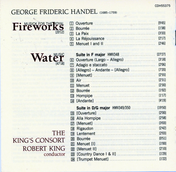 Georg Friedrich Händel, The King's Consort, Robert King (9)-3