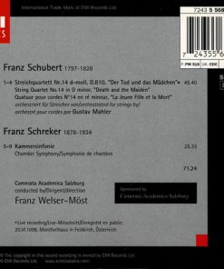 Schreker* / Schubert*, Franz Welser-Möst, Camerata Academica Salzburg-2