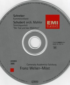 Schreker* / Schubert*, Franz Welser-Möst, Camerata Academica Salzburg-3