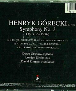 Henryk Górecki / Dawn Upshaw, London Sinfonietta, David Zinman-1