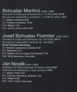 Martinů* . Foerster* . Novák* - Jiří Bárta, Prague Philharmonia, Jakub Hrůša-4