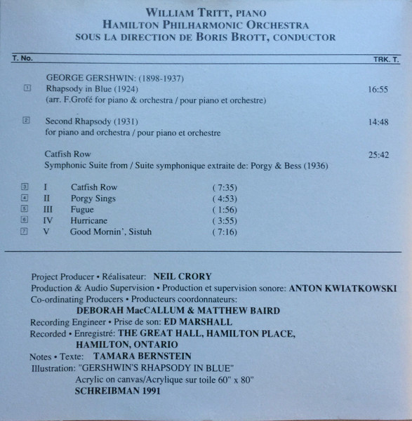 William Tritt, Boris Brott-1