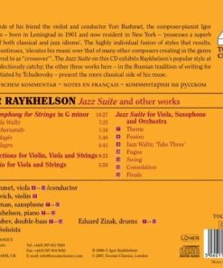 Igor Raykhelson - Yuri Bashmet, Igor Butman*, Elena Revich, Moscow Soloists-1