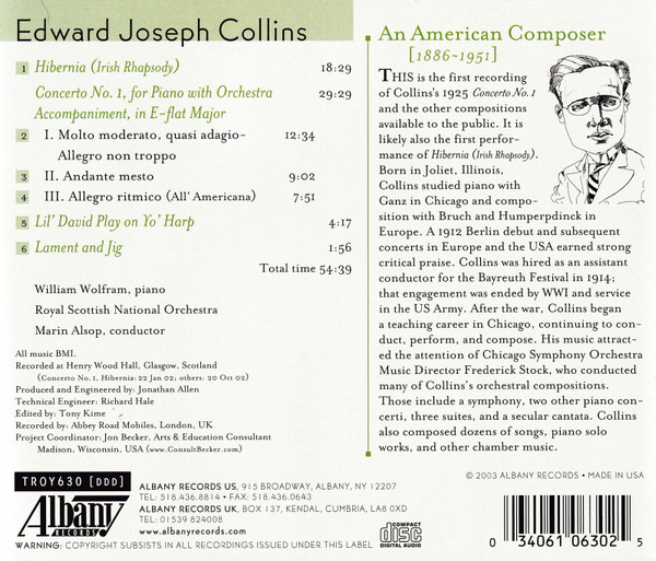 Edward Joseph Collins, Royal Scottish National Orchestra, Marin Alsop-1