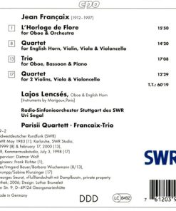 Jean Françaix - Lajos Lencsés ∙ Parisii-Quartett* ∙ Radio-Sinfonieorchester Stuttgart des SWR*-1
