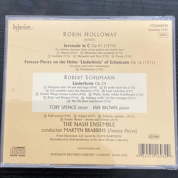 Robin Holloway, The Nash Ensemble, Toby Spence, Martyn Brabbins-1