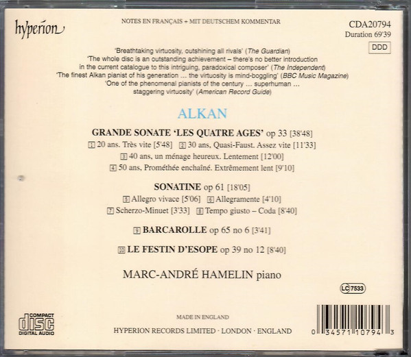Alkan*, Marc-André Hamelin-1