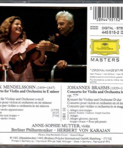 Anne-Sophie Mutter / Mendelssohn* • Brahms* / Berliner Philharmoniker • Karajan*-1