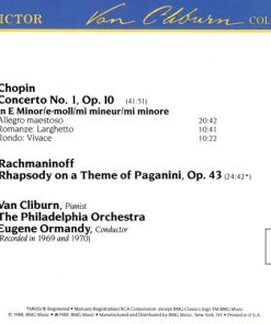 Frédéric Chopin, Sergei Rachmaninoff, Van Cliburn, The Philadelphia Orchestra, Eugene Ormandy-1