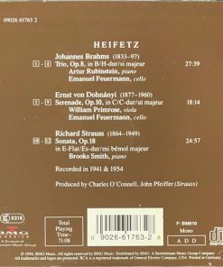 Jascha Heifetz, Johannes Brahms, Ernst von Dohnányi, Richard Strauss, Arthur Rubinstein, William Primrose, Emanuel Feuermann-1