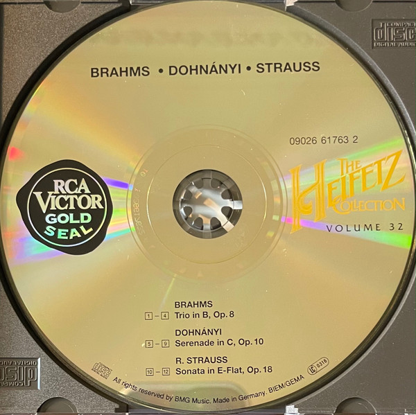 Jascha Heifetz, Johannes Brahms, Ernst von Dohnányi, Richard Strauss, Arthur Rubinstein, William Primrose, Emanuel Feuermann-2