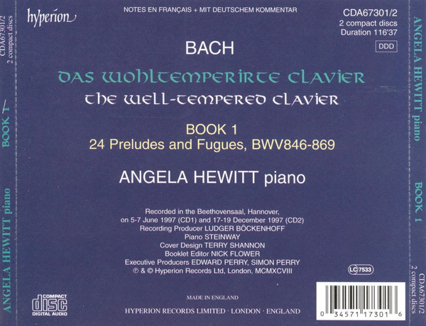 Bach* - Angela Hewitt-1