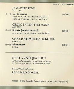 Rebel* / Gluck* – Musica Antiqua Köln, Reinhard Goebel-1