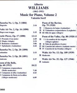 Alberto Williams, Valentín Surif-1