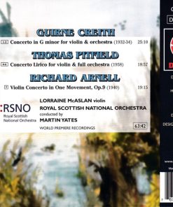 Guirne Creith, Richard Arnell, Thomas Pitfield, Royal Scottish National Orchestra-1