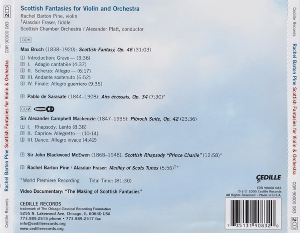 Rachel Barton Pine, Alasdair Fraser, Scottish Chamber Orchestra, Alexander Platt-1