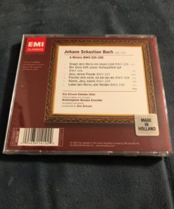 Bach* - Eric Ericson Chamber Choir*, Drottningholm Baroque Ensemble*, Eric Ericson-3