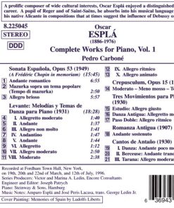 Óscar Esplá, Pedro Carboné-1