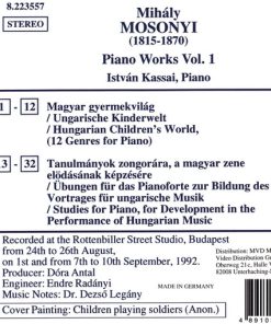 Mihály Mosonyi, Kassai István-1