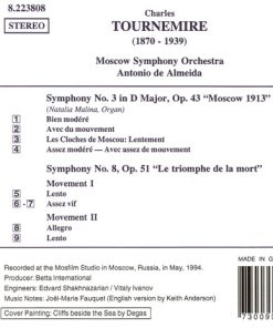 Charles Tournemire, Moscow Symphony Orchestra*, Antonio De Almeida-1
