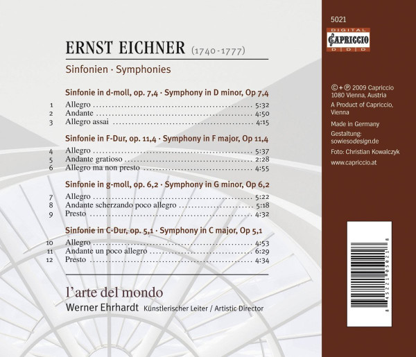 Ernst Eichner, L'arte Del Mondo, Werner Ehrhardt-1