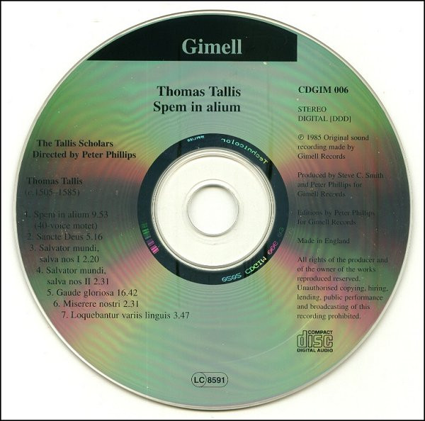 Thomas Tallis, The Tallis Scholars, Peter Phillips (2)-2