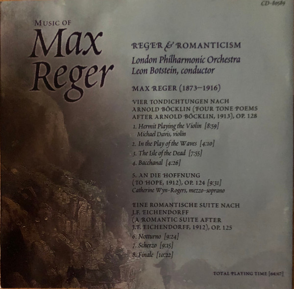 Max Reger, Leon Botstein, London Philharmonic Orchestra-2
