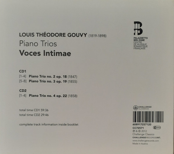 Théodore Gouvy* - Voces Intimae-1