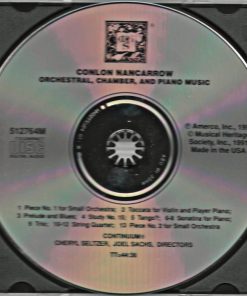 Conlon Nancarrow, Continuum (4), Cheryl Seltzer, Joel Sachs (2)-2