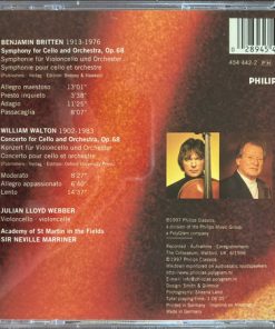 Britten* / Walton* – Julian Lloyd Webber, Sir Neville Marriner, Academy Of St Martin In The Fields*-1