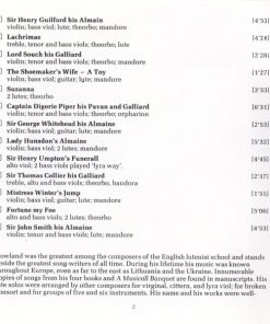 John Dowland, The Extempore String Ensemble-4