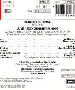 Lortzing* / Bonney*, Wulkopf*, Brendel*, Moll*, Rootering*, Rydl*, Seiffert*, van der Walt*, Chor Des Bayerischen Rundfunks, Münchner Rundfunkorchester, Heinz Fricke-1