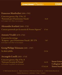 Various - Susan Gritton, Collegium Musicum 90, Simon Standage-1