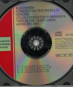 Luigi Boccherini, Anner Bylsma, Tafelmusik Baroque Orchestra Tafelmusik Jeanne Lamon-2