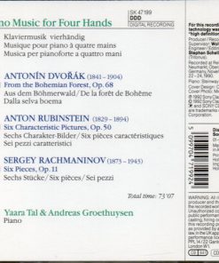 Dvořák* / Rubinstein* / Rachmaninov*, Duo Tal & Groethuysen-1