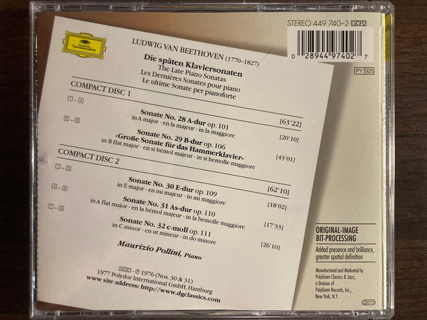 Ludwig van Beethoven, Maurizio Pollini-1