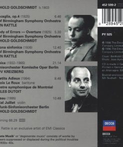 Berthold Goldschmidt - Sir Simon Rattle, Berthold Goldschmidt, Charles Dutoit, Yakov Kreizberg-1