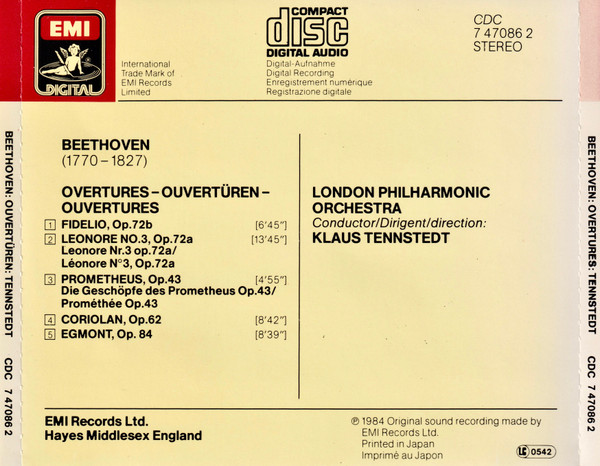 Ludwig van Beethoven - London Philharmonic Orchestra, Klaus Tennstedt-1