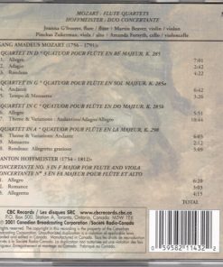 Mozart*, Joanna G'froerer, Martin Beaver, Pinchas Zukerman, Amanda Forsyth, Hoffmeister*-1