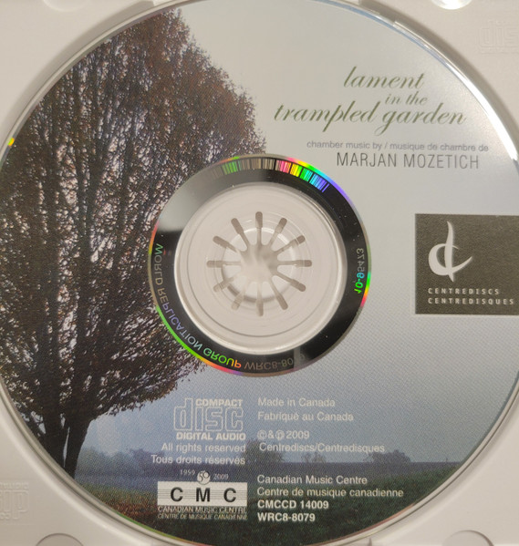 Marjan Mozetich, Penderecki String Quartet, The Gryphon Trio-2