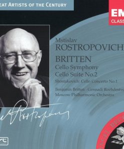 Britten*, Shostakovich* - Mstislav Rostropovich · Moscow Philharmonic Orchestra · Gennadi Rozhdestvensky-0