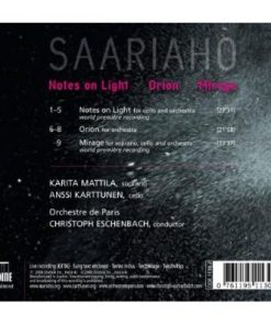 Kaija Saariaho - Karita Mattila, Anssi Karttunen, Orchestre de Paris, Christoph Eschenbach-1